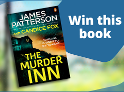Win 1 of 3 'The Murder Inn' by Candice Fox and James Patterson
