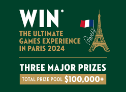 Win 1 of 3 Ultimate Paris Games Experiences
