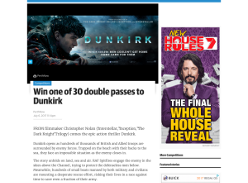 Win 1 of 30 double passes to Dunkirk