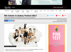 Win 1 of 30 double passes to 'Sydney Festival 2017'!