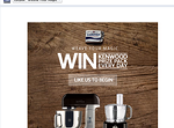 Win 1 of 30 K-Mix Kitchen Machine KMX & Multi-Pro Food Processor packages worth $1098 each