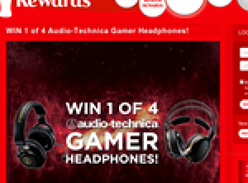 Win 1 of 4 Audio-Technica gamer headphones!