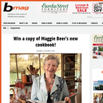 Win 1 of 4 copies of Maggie Beer's new cookbook 'Maggie's Christmas'!
