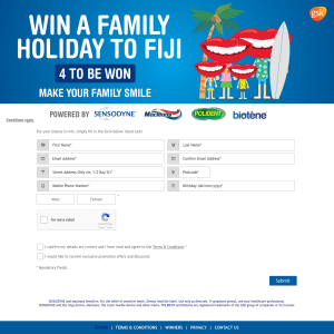 Win 1 of 4 Family Holidays to Fiji