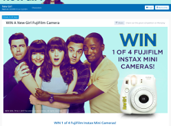 Win 1 of 4 FujiFilm instax mini cameras