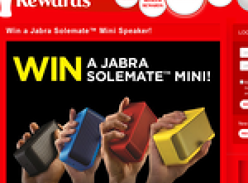 Win 1 of 4 Jabra Solemate Mini speakers!