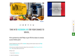 Win 1 of 4 Philips premium all-in-one cooker