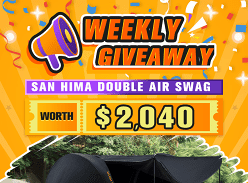 Win 1 of 4 San Hima Double Air Swags