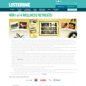 Win 1 of 4 Wellness Retreats