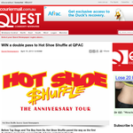 Win 1 of 40 double passes to see Hot Shoe Shuffle at QPAC!