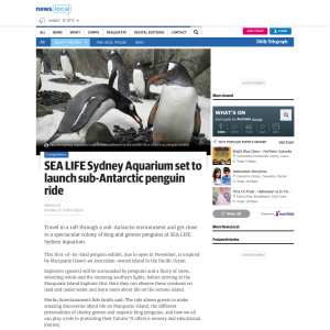 Win 1 of 40 'SEA LIFE: Sydney Aquarium's Penguin Expedition' prize packs!