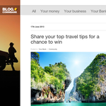 Win 1 of 5 $1,000 CommBank travel money cards!