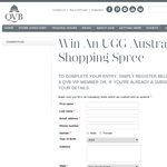 Win 1 of 5 $1,000 'Ugg Australia' shopping sprees!