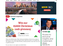 Win 1 of 5 $1000 Christmas Cash Prizes!