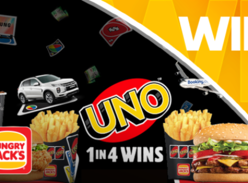 Win 1 of 5 $200 Hungry Jacks Cash Cards