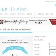 Win 1 of 5 $500 Blue Illusion wardrobes!