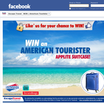 Win 1 of 5 American Tourister 'Applite' suitcases!