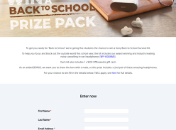 Win 1 of 5 Back to School Survival Kits!