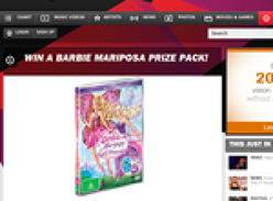 Win 1 of 5 'Barbie Mariposa' prize packs! 