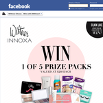 Win 1 of 5 beauty prize packs!