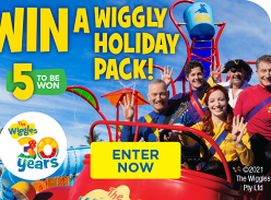 Win 1 of 5 BIG4 Voucher/Membership & The Wiggles Prize Packs