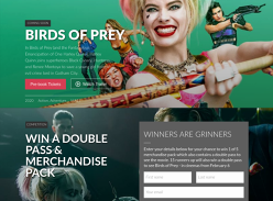 Win 1 of 5 Birds of Prey Prize Packs or 1 of 15 Double Passes to Birds of Prey