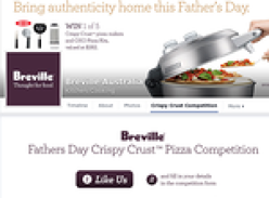 Win 1 of 5 Breville 'Crispy Crust' pizza makers & OXO Pizza Kits!