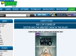 Win 1 of 5 copies of Doctor Who The Greatest Show in the Galaxy