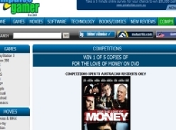 Win 1 of 5 Copies of For The Love of Money on DVD