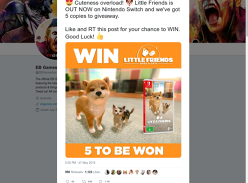 Win 1 of 5 Copies of Little Friends – Dogs & Cats