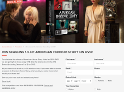 Win 1 of 5 copies of seasons 1-5 of American Horror Story on DVD!