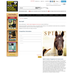 Win 1 Of 5 Copies Of Spirit: A Book Of Happiness For Horse Lovers