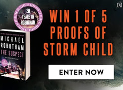 Win 1 of 5 copies of Storm Child by Michael Robotham