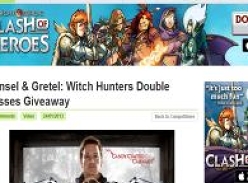 Win 1 of 5 double passes to Hansel & Gretel: Witch Hunters!