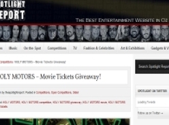 Win 1 of 5 double passes to Holy Motors