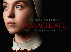 Win 1 of 5 Double Passes to Immaculate