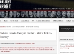 Win 1 of 5 double passes to see Abraham Lincoln Vampire Hunter