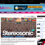 Win 1 of 5 double passes to Stereosonic!