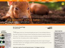 Win 1 of 5 Double Passes to The Biggest Little Farm