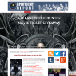 Win 1 of 5 double passes to The Last Witch Hunter
