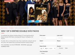 Win 1 of 5 'Empire' double DVD packs!