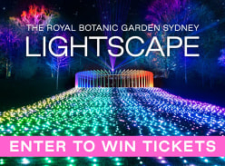 Win 1 of 5 Family Passes to Lightscape at the Royal Botanic Gardens Sydney