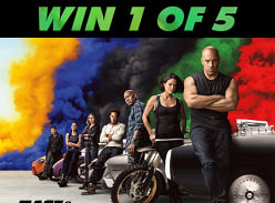 Win 1 of 5 Fast & Furious Game & Double Pass Prize Packs