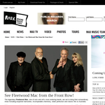 Win 1 of 5 front row double passes to see Fleetwood Mac live!