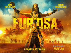 Win 1 of 5 Furiosa: a Mad Max Saga Double Passes