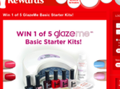 Win 1 of 5 'GlazeMe' Basic Nail Starter Kits!