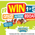 Win 1 of 5 great Aussie escapes, valued at $5,000 each!