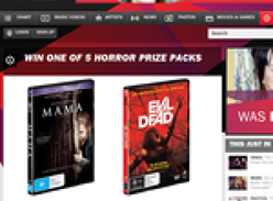 Win 1 of 5 horror DVD packs!