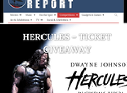 Win 1 of 5 in season double passes to see Hercules