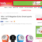Win 1 of 5 Magellan Echo Smart sport watches!